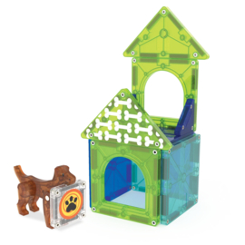 Magna-Tiles | Magnetische tegels dog house - 13st