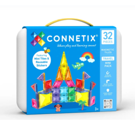 CONNETIX TILES | Magnetische tegels - travel mini pack - 32 stuks