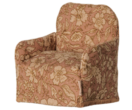 MAILEG | Poppenhuis stoel flower - muis