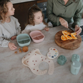 MUSHIE | Lunchbox met bestek - blush
