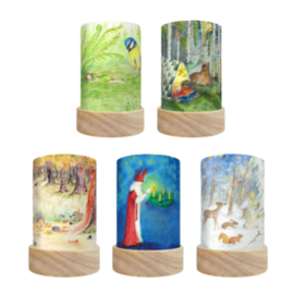 TOVERLUX | Lichtkaart voor lantaarn - seasons - 5 st