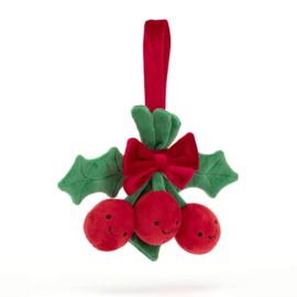 JELLYCAT | Amuseable Knuffel Hulst Takje - Holly - 19 x 22 cm