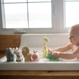 TIKIRI TOYS | Bijt- en bad speelgoed met rammelaar - Giraf