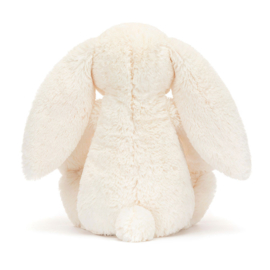 JELLYCAT | Bashful knuffel konijn blossom cream berry - 31 x 12 x 9 cm