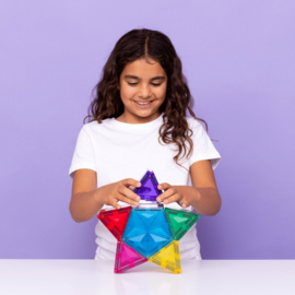 CONNETIX TILES | Magnetische tegels - light up - 28 stuks