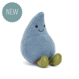 JELLYCAT | Amuseables knuffel regendruppel - 13 x 9 x 9 cm