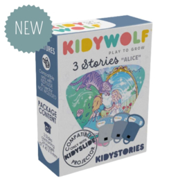 KIDYWOLF | Dia's voor projector zaklamp - Alice in wonderland - 3st