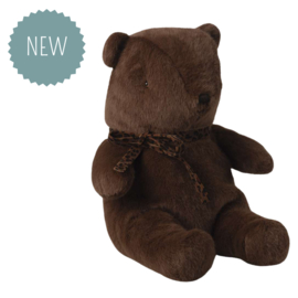 MAILEG | Knuffel beer dark chocolat - plush - 24 cm
