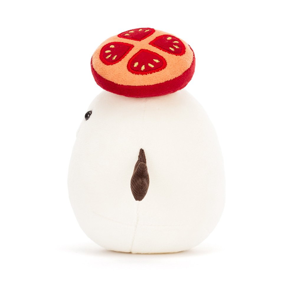 JELLYCAT | Amuseables knuffel mozzarella - 14 x10 x 9 cm