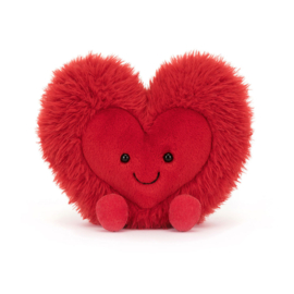 JELLYCAT | Amuseables knuffel hart beatie - 24 x 23 x 7 cm