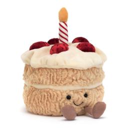 JELLYCAT | Amuseable Knuffel Verjaardagstaart - Birthday Cake