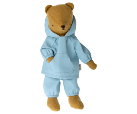 MAILEG | Teddy kleding - regenpak lichtblauw - junior