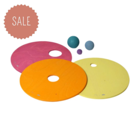 GRIMM'S x STAPELSTEIN | Rolling discs set - warm pastel