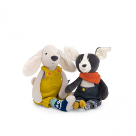 MOULIN ROTY | Knuffel hond Pilou - Puce et Pilou