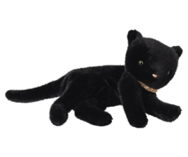 MAILEG | Knuffel kat zwart - plush - 37cm