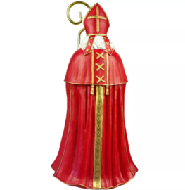 HARLEKIJN | Beeld Sinterklaas met boek - 40 cm hoog