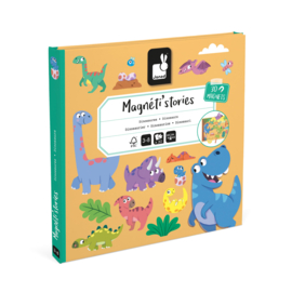 JANOD | Magneetboek Magnéti'stories Dinosaurus