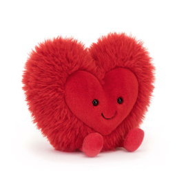 JELLYCAT | Amuseables knuffel hart beatie - 24 x 23 x 7 cm