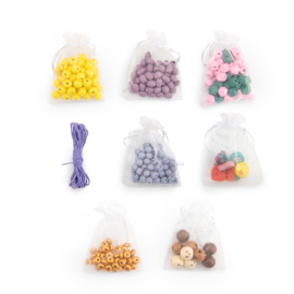 MOULIN ROTY | Houten kralenset - Les Minouchkas