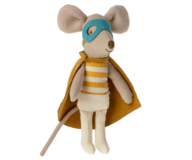 MAILEG | Super hero kleine broer muis in luciferdoosje