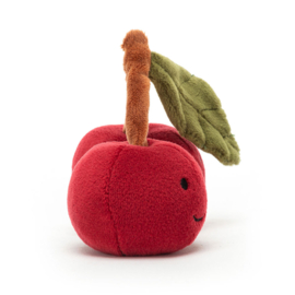 JELLYCAT | Knuffel fabulous fruit kersen - 9 x 11 x 5 cm