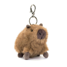 JELLYCAT | Sleutelhanger Capybara Clyde - 14 x 6 x 10 cm