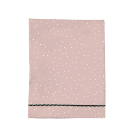 MIES & CO BABYLIFESTYLE | Ledikant laken Adorable Dots Sweet Pink - 110x140 cm