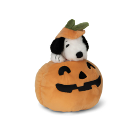 BON TON TOYS x PEANUTS | Knuffel snoopy halloween in pompoen - 16 cm