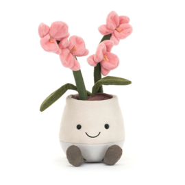 JELLYCAT | Amuseables knuffel orchidee in pot - 25 x 10 x 11 cm