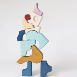 GRIMM'S | Bouwblokken set wave - 22st