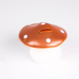 HEICO | Spaarpot paddenstoel - koper