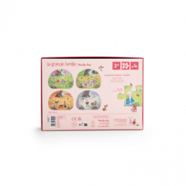 MOULIN ROTY | Puzzel vier seizoenen - la grande famille - 4 x 12st