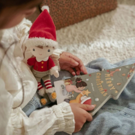 LITTLE DUTCH | Kerstboekje met kerstpop