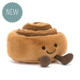 JELLYCAT | Amuseables knuffel kaneelbroodje - 10 x 13 x 11 cm