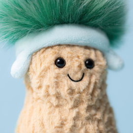 JELLYCAT | Amuseables knuffel pinda Après ski- 15 x 7 x 6 cm