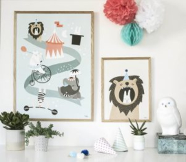 MICHELLE CARLSLUND | Poster circus friends