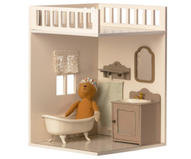 MAILEG | Poppenhuis aanbouw badkamer - miniatuur