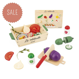 JANOD | Keuken speelgoed - Ratatouille met ovenschaal