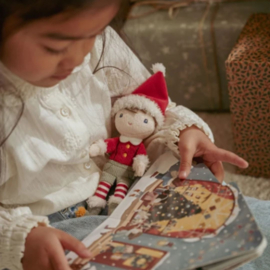 LITTLE DUTCH | Kerstboekje met kerstpop