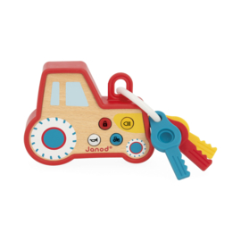 JANOD | Tractor sleutelhanger met geluid