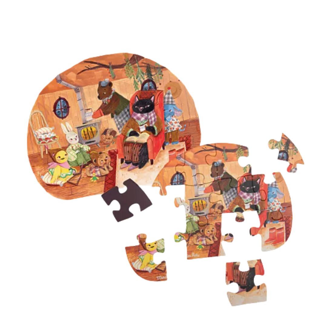 MOULIN ROTY | Puzzel une belle journée - Les Minouchkas - 4 x 12st