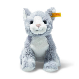 STEIFF | Knuffel kat Cassie - grijs - 26 cm