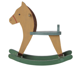 MAILEG | Poppenhuis hobbelpaard lichtbruin - muis