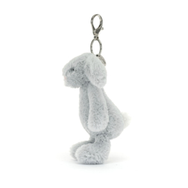 JELLYCAT | Sleutelhanger Bashful konijn silver - 18 x 5 x 4 cm