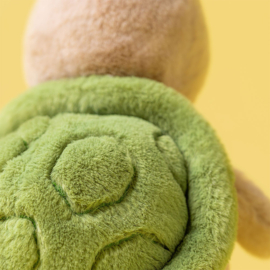JELLYCAT | Knuffel schildpad Thimble - 16 x 9 x 10 cm