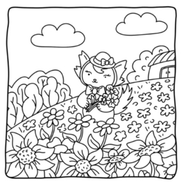 REBO | Kleurboek cozy garden joy