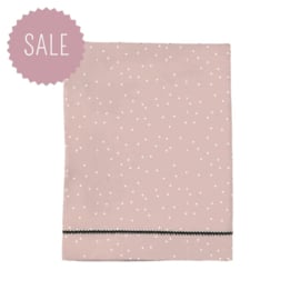 MIES & CO BABYLIFESTYLE | Ledikant laken Adorable Dots Sweet Pink - 110x140 cm