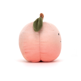 JELLYCAT | Knuffel perzik - Fabulous Fruit Peach - 9 x 8 cm