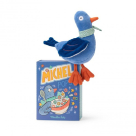 MOULIN ROTY | Knuffelrammelaar duif - Puce et Pilou