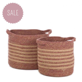 KIDSDEPOT | Opbergmand Eran rood bruin